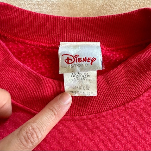 Vintage Red Mickey Mouse Sweater - Picture 5 of 5